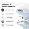 Elago для iPhone 16 Pro чехол Soft silicone (Liquid) Light Blue (MagSafe)