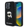 Karl Lagerfeld для iPhone 16 Pro чехол 3D Rubber NFT Karl Ikonik Hard Black
