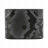 Guess Python PU leather case with metal logo для Airpods Pro, черный GUACAPPUSNSMLBK