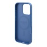 Guess для iPhone 16 Pro чехол PU Flowers Roses Hard Blue (MagSafe)