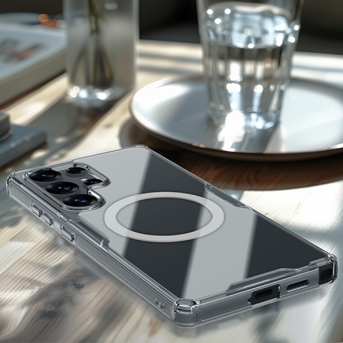 Nillkin для Galaxy S25 Ultra чехол Nature TPU Pro Magnetic White