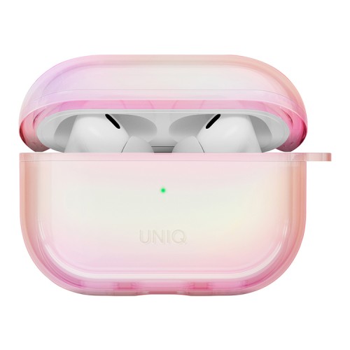 Uniq для Airpods Pro 2 чехол Iridescia (holographic) Pink Prism
