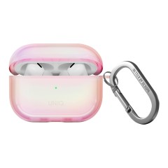 Uniq для Airpods Pro 2 чехол Iridescia (holographic) Pink Prism