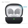 Силиконовый чехол Elago Silicone case для Galaxy Buds 2/Live/Pro, черный