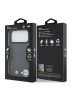 BMW для iPhone 17 Pro Max чехол M-series PU Quilted Metal logo Hard Grey (MagSafe)