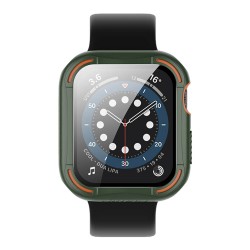 Чехол со стеклом Nillkin CrashBumper для Apple Watch 4/5/6/SE 40 мм, зеленый
