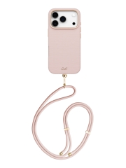 Uniq для iPhone 17 Pro чехол COEHL Strap series Mirelle Shell Pink (MagSafe)