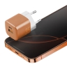 Energea СЗУ AmpCharge GaN35, USB-C PD35 + USB-A QC30 total 35W Orange