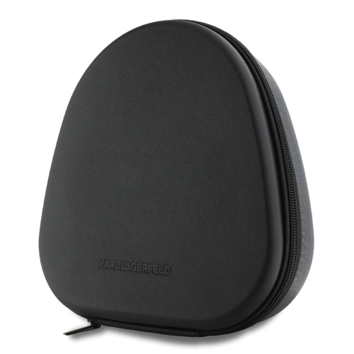 Karl Lagerfeld наушники беспроводные накладные Bluetooth HP ANC/ENC PU Grained Metal Initials Logo Grey