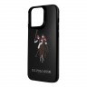 Чехол U.S. Polo Logo Big horse Hard для iPhone 13 Pro, черный