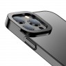Чехол Baseus Glitter Case PC with metal armor для iPhone 13 Pro, черная рамка