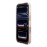 Guess для iPhone 17 Pro чехол IML Script Metal logo and Camera Hard Pink (MagSafe)