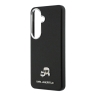 Karl Lagerfeld для Galaxy S26+ чехол PU Saffiano FW Karl&Choup Heads metal &Cam Hard Black (MagSafe)