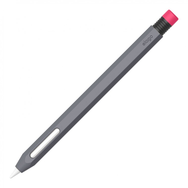 Чехол Elago Silicone для стилуса Apple Pencil 2, серый