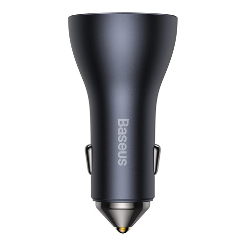 Автомобильная зарядка Baseus Golden Contactor Pro Triple Fast Charger 2*USB-C+USB-A 65W