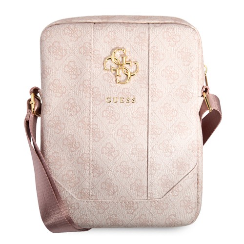 Сумка Guess 4G Bag with Big metal logo для планшета до 10", розовая