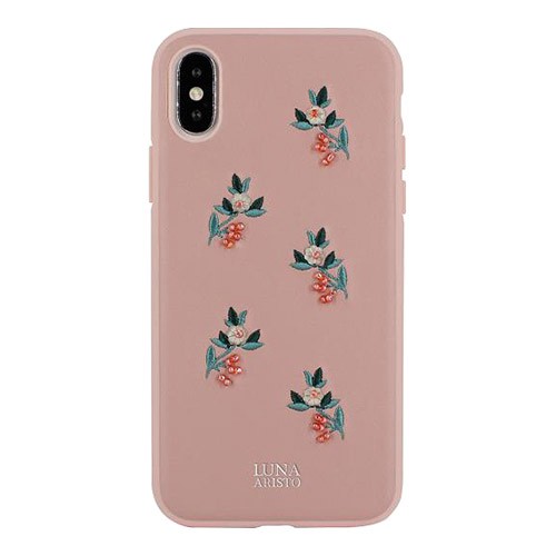 Чехол Luna Aristo Pear для iPhone X/XS, розовый