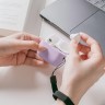 Elago для AirPods Pro 2 чехол Silicone case with Round strap Lavender