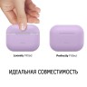 Elago для AirPods Pro 2 чехол Silicone case with Round strap Lavender