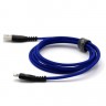 EnergEA Alutough MFi Lightning/USB (1.5 м), синий CBL-AT-BLU150