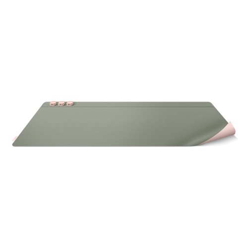 Uniq органайзер пространства Hagen reversible Desk Mat + 3 POD Mag buttons Blush Pink/Mist Green