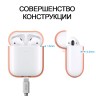 Чехол Elago Silicone case для AirPods 2 wireless, Peach