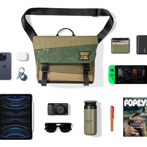 Tomtoc Travel сумка для планшетов Slash-T27 Shoulder Bag 11"/6.5L Green