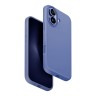 Uniq для iPhone 16 чехол силиконовый LINO Pearl Blue (Magsafe)