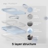 Elago для iPhone 15 чехол Soft silicone (Liquid) Light Blue (MagSafe)
