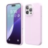 Elago для iPhone 16 Pro чехол Soft silicone (Liquid) Light Lilac