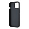 Karl Lagerfeld для iPhone 15 чехол Cardslot PU Monogram/Grained Pocket Hard Black