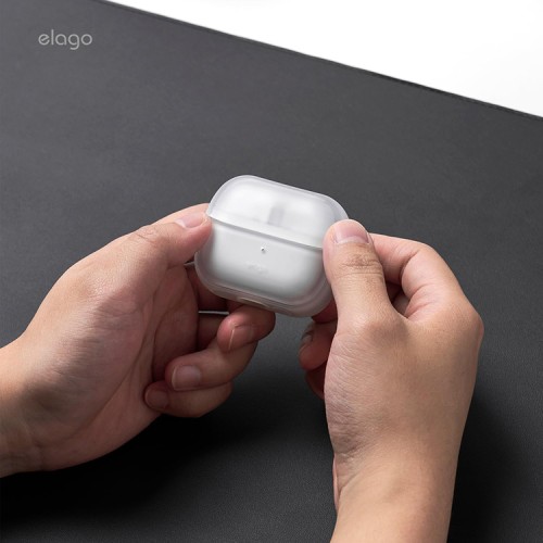 Elago для Galaxy Buds 3/3 Pro чехол EDC Hang case Matte Clear