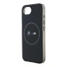 BMW для iPhone 16e чехол M-collection PC/TPU Double layer White Circle Black (MagSafe)
