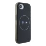 BMW для iPhone 16e чехол M-collection PC/TPU Double layer White Circle Black (MagSafe)