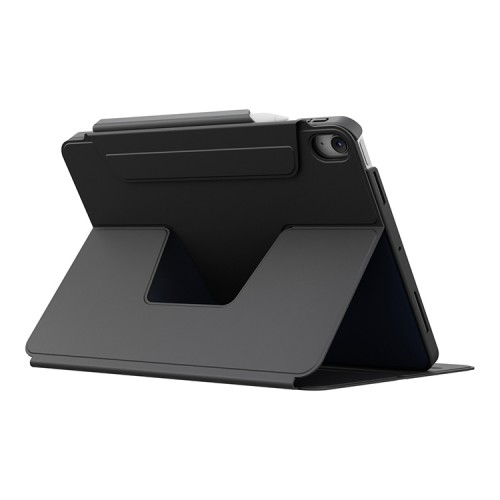 Uniq чехол для iPad Air 11 (2024/25) ROVUS SnapMount Magnetic 360 Rotating Detachable Black