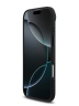 BMW для iPhone Air чехол M-series PU Carbon/Smooth Metal logo Hard Black/Blue (MagSafe)