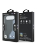 BMW для iPhone Air чехол M-series PU Carbon/Smooth Metal logo Hard Black/Blue (MagSafe)