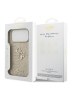 Guess для iPhone 17 Pro Max чехол Fixed Glitters 4G Big metal logo Hard Gold