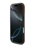 BMW для iPhone 17 Pro чехол M-series PU Full Wrapped Metal logo & Cam Hard Red (MagSafe)