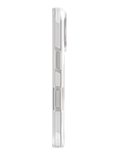 Uniq для iPhone 17 Pro чехол Combat Active Frost Clear/Lume-Lime (MagSafe)