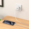 HOCO сетевое зарядное устройство C149A Charm charger Type-C PD30W + USB-A QC3.0 White