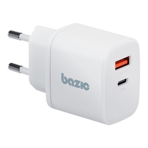 Energea СЗУ Bazic GoPort Velox GaN35, USB-C PD35 +USB-A QC3.0 total 35W Vanilla