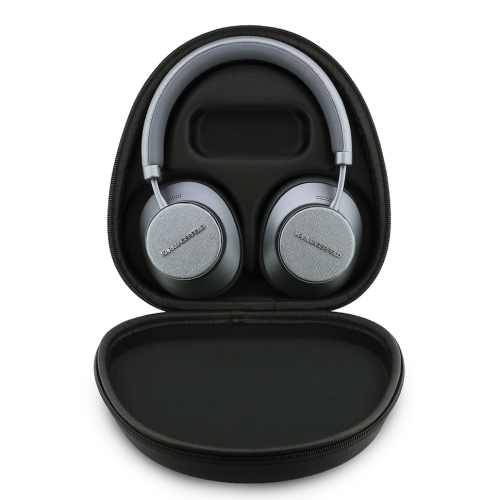 Karl Lagerfeld наушники беспроводные накладные Bluetooth HP ANC/ENC Saffiano with Metal Logo Grey