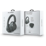 Karl Lagerfeld наушники беспроводные накладные Bluetooth HP ANC/ENC Saffiano with Metal Logo Grey