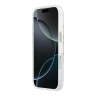 Guess для iPhone 17 Pro чехол IML Script Metal logo and Camera Hard Transparent (MagSafe)