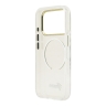 Guess для iPhone 17 Pro чехол IML Script Metal logo and Camera Hard Transparent (MagSafe)