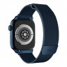 Ремешок Uniq Dante Strap Steel для Apple Watch All 42-44-45 мм, Cobalt blue