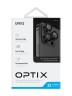 Защитное стекло Uniq OPTIX Camera Lens protector Aluminium для камеры iPhone 14 Pro | 14 Pro Max, Black