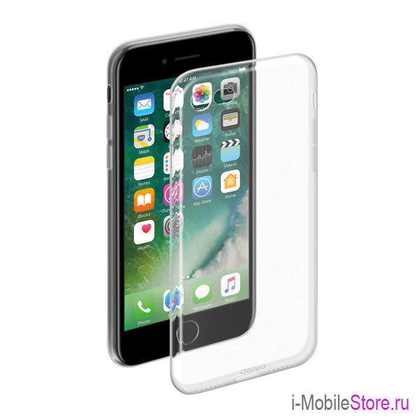 Чехол Deppa Case Gel для iPhone 7/8/SE 2020, прозрачный