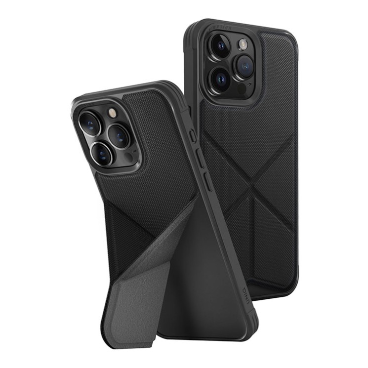 Uniq для iPhone 15 Pro чехол Transforma Black (MagSafe)